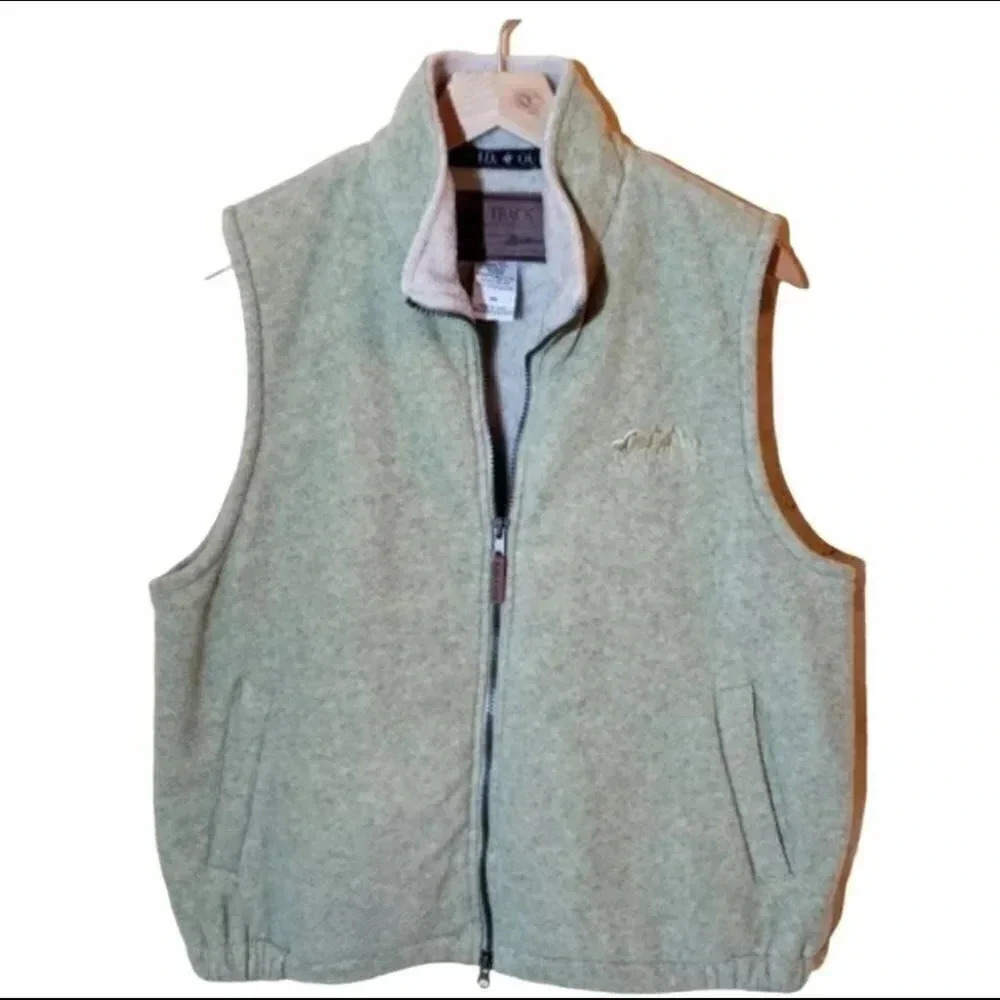 Outback Trading Company M Green Fleece Vest